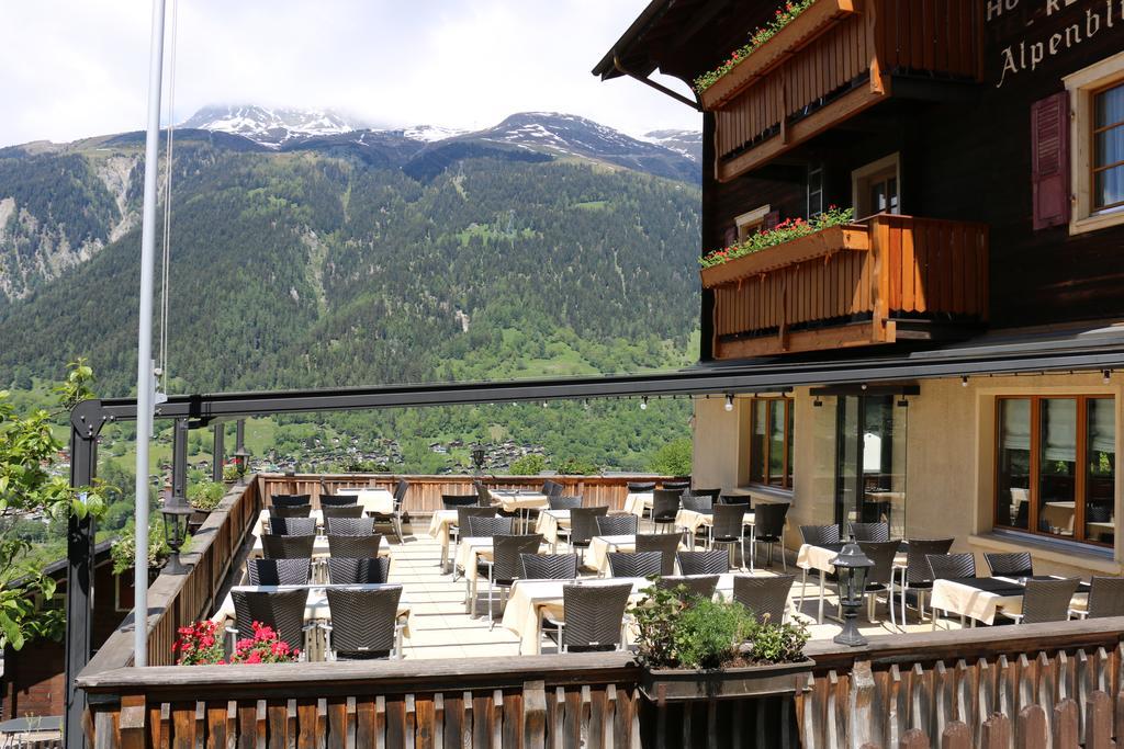 Hotel Restaurant Alpenblick Ernen Eksteriør billede